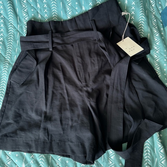 (2) A New Day Paperbag High Waist Shorts - Picture 4 of 4